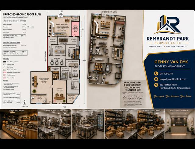 Business property to rent in REMBRANDT PARK